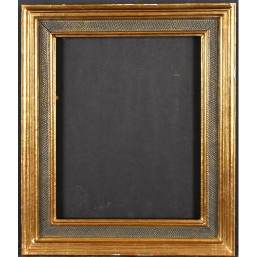 405 - 20th Century European School. A Gilt and Painted Composition Frame, rebate 13.25