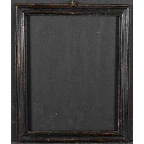 408 - 18th Century English School. A Darkwood Frame, rebate 13