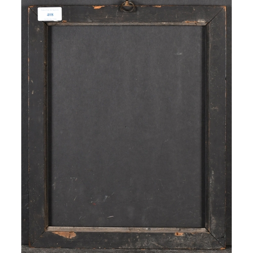 408 - 18th Century English School. A Darkwood Frame, rebate 13