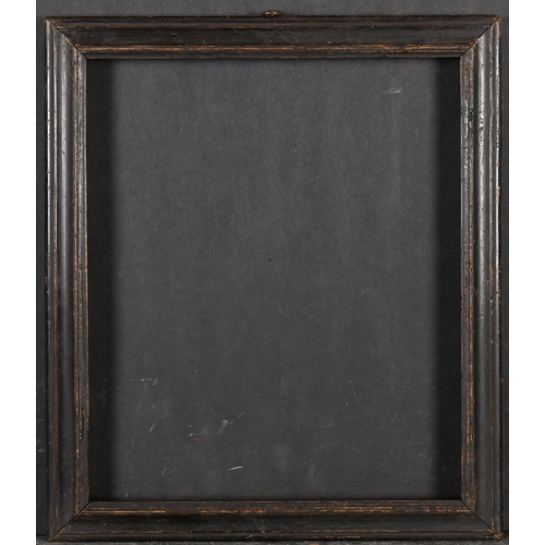 416 - 18th Century English School. A Darkwood Frame, rebate 12.25