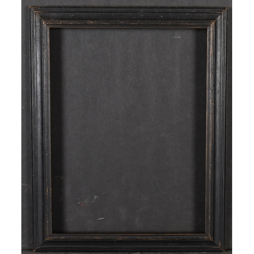 420 - 18th Century English School. A Darkwood Frame, rebate 12