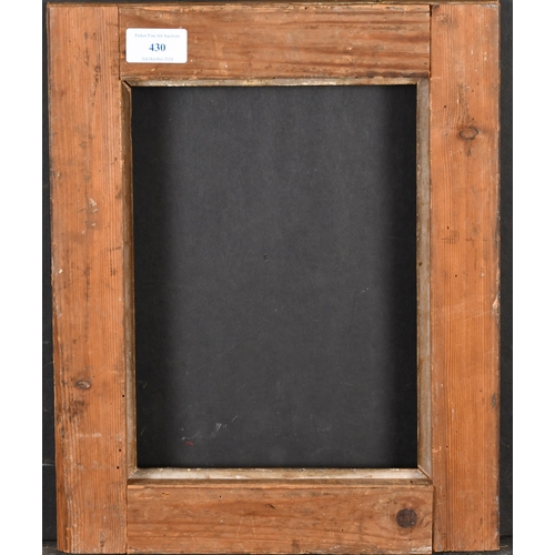 430 - Early 19th Century European School.  A Gilt Composition Frame, rebate 10.25