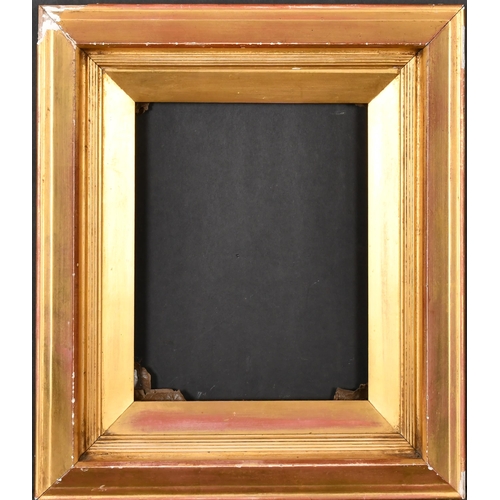 433 - 19th Century English School. A Gilt Composition Reverse Frame, rebate 10