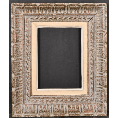 438 - 20th Century French School. A Painted Carved Wood Frame, rebate 8.75