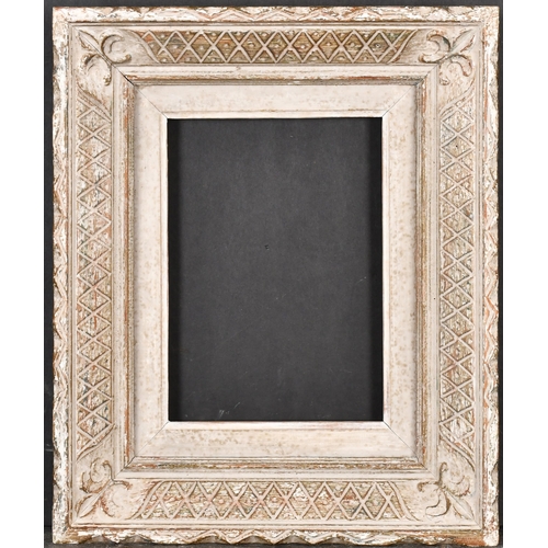 439 - 20th Century French School. A Painted Carved Wood Frame, rebate 8.75