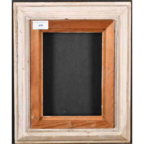 439 - 20th Century French School. A Painted Carved Wood Frame, rebate 8.75