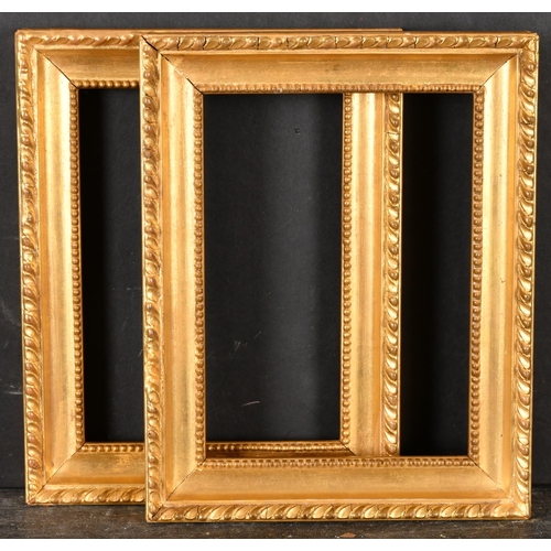 444 - Late 19th Century English School. A Pair of Gilt Composition Frame, rebate 7.5