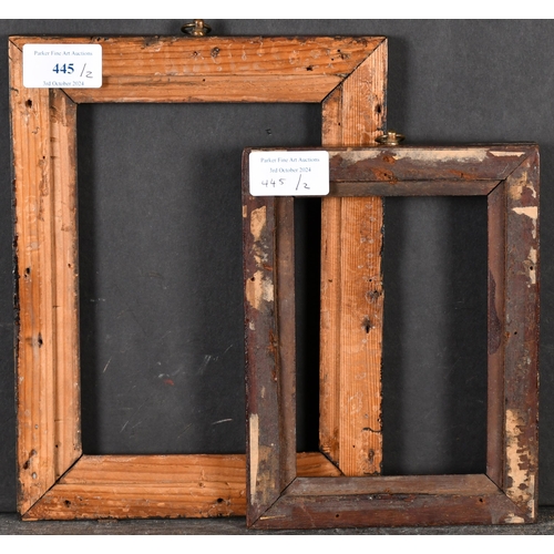 445 - 19th Century English School. A Wooden Frame, rebate 7.5