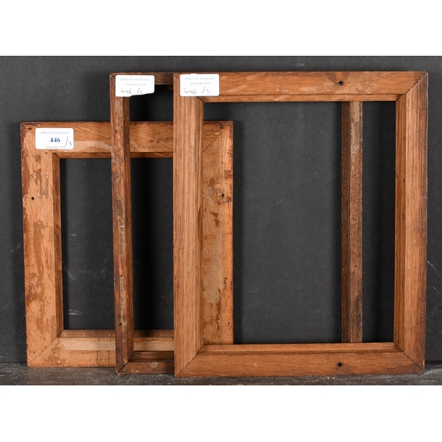 446 - Early 20th Century English School. A Memorial Composition Frame, rebate 7.25