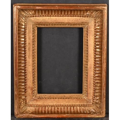 450 - Late 18th Century French School. A Carved Giltwood Frame, rebate 6.75