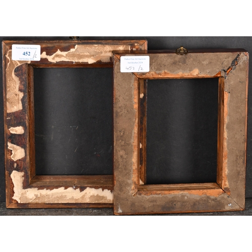 452 - 19th Century English School. A Wooden Frame, rebate 6.5