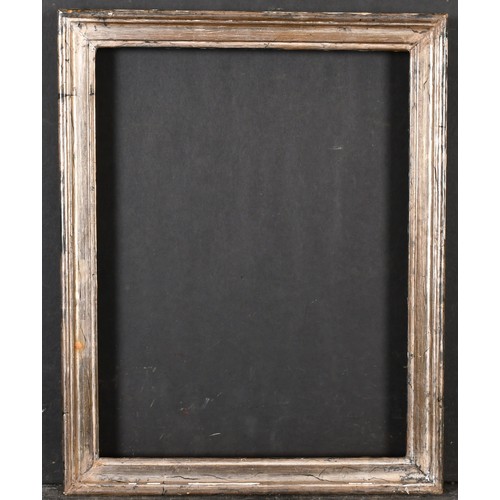 384 - 20th Century English School. A Silver Composition Frame, rebate 15