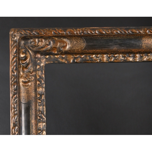 305 - Late 19th Century English School. A Gilt and Painted Composition Frame, rebate 39.75