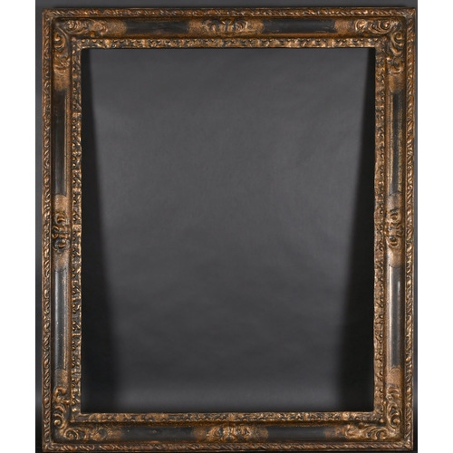 305 - Late 19th Century English School. A Gilt and Painted Composition Frame, rebate 39.75