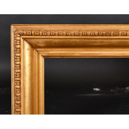 306 - 19th Century English School. A Gilt Composition Frame, rebate 37.25