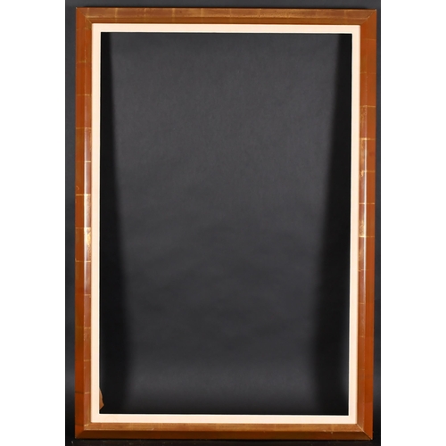 309 - 20th Century European School. A Gilt Composition Frame, with a fabric slip, rebate 36