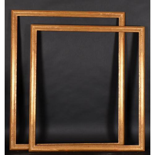 311 - 20th Century English School. A Gilt Composition Frame, rebate 34