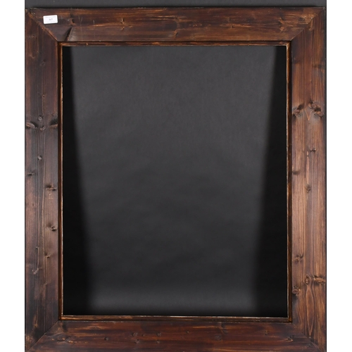 317 - 20th-21st Century English School. A Silver and Black Painted Frame, rebate 30