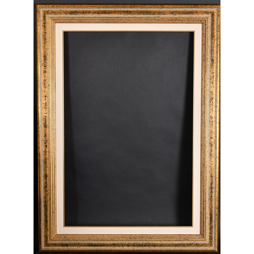 319 - 21st Century English School. A Gilt Composition Frame, with a white slip, rebate 30