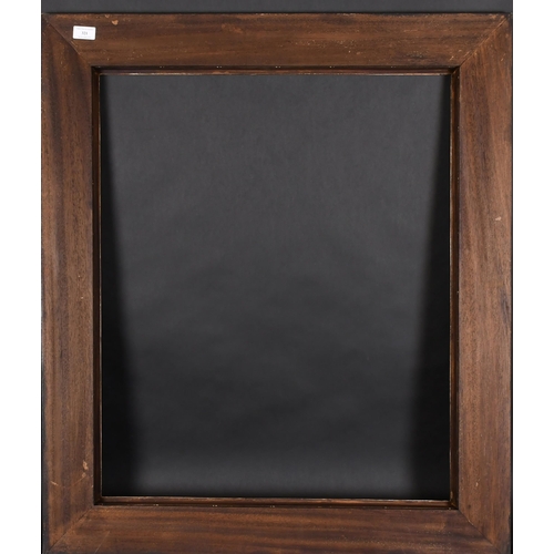 321 - 20th-21st Century English School. A Silver and Black Painted Frame, rebate 29.75