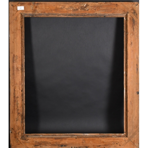 327 - Late 18th Century English School. A Hollow Gilt Composition Frame, with a carved inner edge, rebate ... 