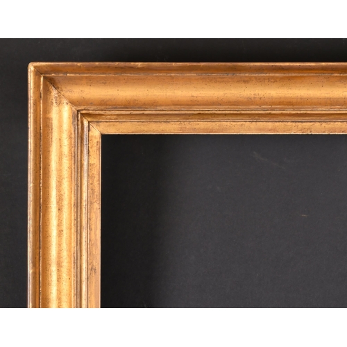 332 - Early 19th Century English School. A Hollow Gilt Composition Frame, rebate 26.5