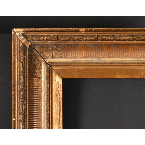 345 - 19th Century English School. A Painted Composition Frame, rebate 24