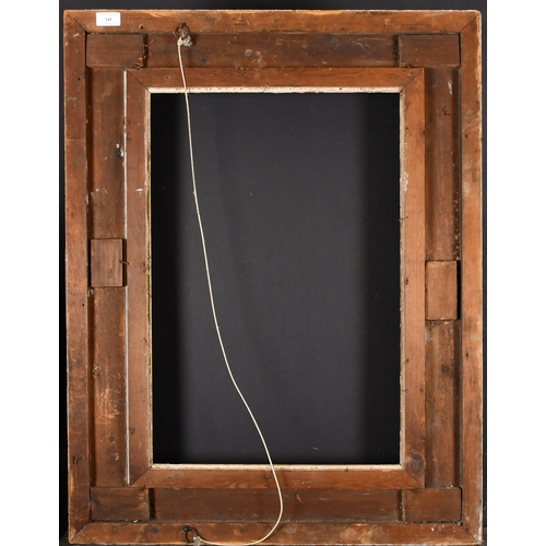 345 - 19th Century English School. A Painted Composition Frame, rebate 24