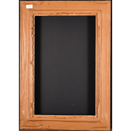 346 - 20th Century French School. A Painted Composition Frame, rebate 24