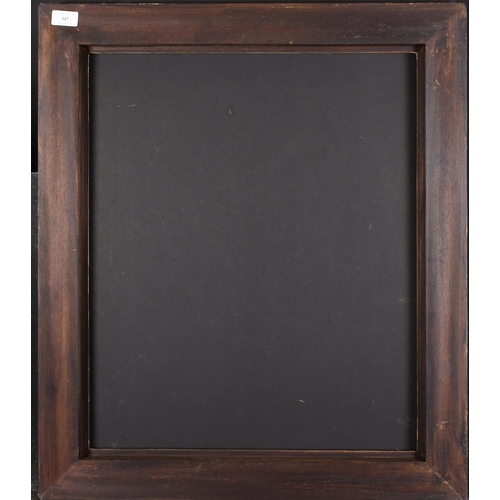 347 - 20th-21st Century English School. A Gilt and Black Painted Composition Frame, rebate 23.75