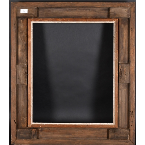 354 - 20th-21st Century English School. A Black and Gilt Composition Hollow Frame, rebate 21.75