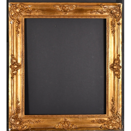 355 - 19th Century English School. A Gilt Composition Frame, rebate 21.5