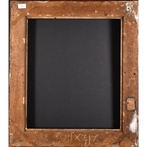 355 - 19th Century English School. A Gilt Composition Frame, rebate 21.5