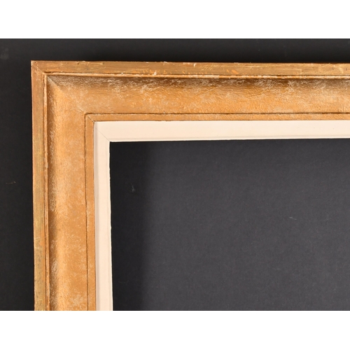 356 - 20th Century English School. A Gilt Painted Frame, with a white slip, rebate 21.5