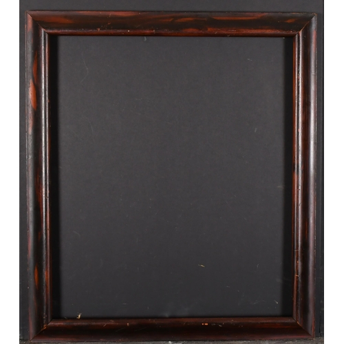 357 - 19th Century English School. A Darkwood Frame, rebate 21.25