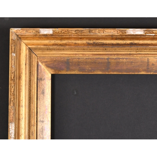 359 - 19th Century English School. A Gilt Composition Frame, rebate 21.25