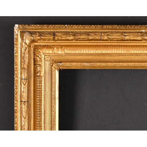 360 - 19th Century English School. A Gilt Composition Frame, rebate 21