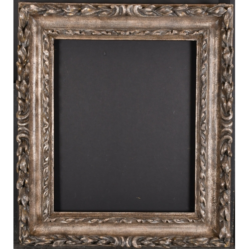 362 - 20th-21st Century English School.  A Carved Wood Silver Frame, rebate 20.5