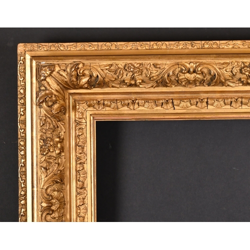 367 - 19th Century English School. A Gilt Composition Frame, rebate 20