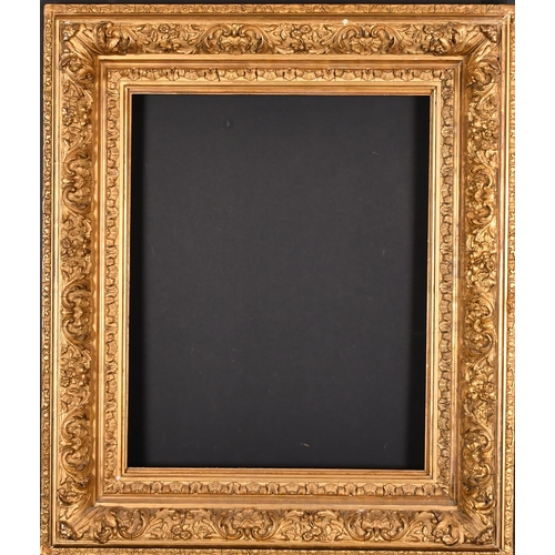 367 - 19th Century English School. A Gilt Composition Frame, rebate 20