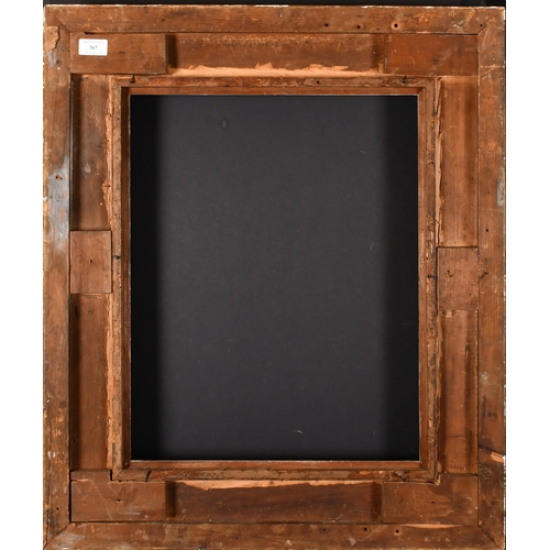 367 - 19th Century English School. A Gilt Composition Frame, rebate 20