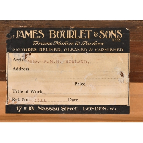 110 - 19th Century English School. Portrait of a Seated Cleric, Oil on canvas, Inscribed on a label verso,... 