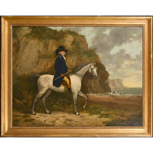 134 - Attributed to Thomas Gooch (1750-1802) British. A Gentleman on Horseback, believed to be the Duke of... 