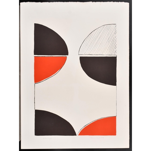 193 - Terry Frost (1915-2003) British. 'Red and Black Linear', Lithograph, Signed, inscribed 'Artist Proof... 