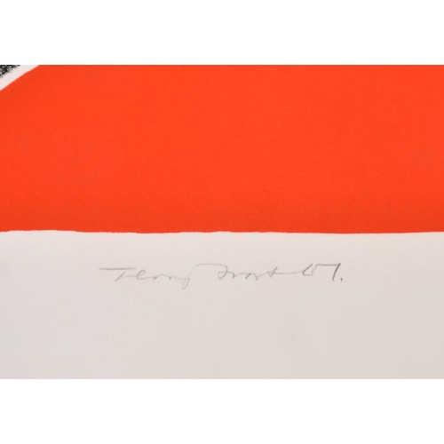 193 - Terry Frost (1915-2003) British. 'Red and Black Linear', Lithograph, Signed, inscribed 'Artist Proof... 