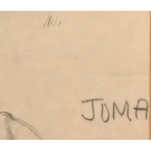 231 - Eileen Mayo (1906-1994) British. 'Juma', Pencil, Inscribed, and inscribed verso, 12.25' x 10' (31.1 ... 