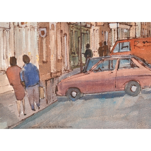 236 - Eric Buesnel (20th-21st Century) British. 'Castle Street, Farnham', Watercolour, Signed, inscribed a... 