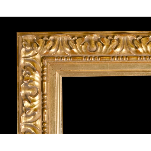 324 - 20th Century European School. A Gilt Composition Frame, rebate 77.5” x 60.25” (196.8 x 153cm)