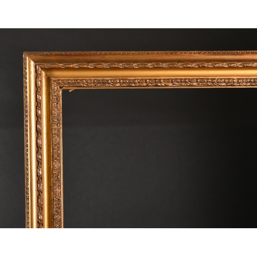 327 - 20th Century English School. A Gilt Composition Frame, rebate 48” x 28” (122 x 71.1cm)