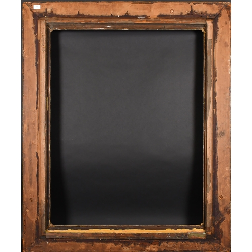 331 - 19th Century European School. A Painted Composition Frame, with swept and pierced centres and corner... 